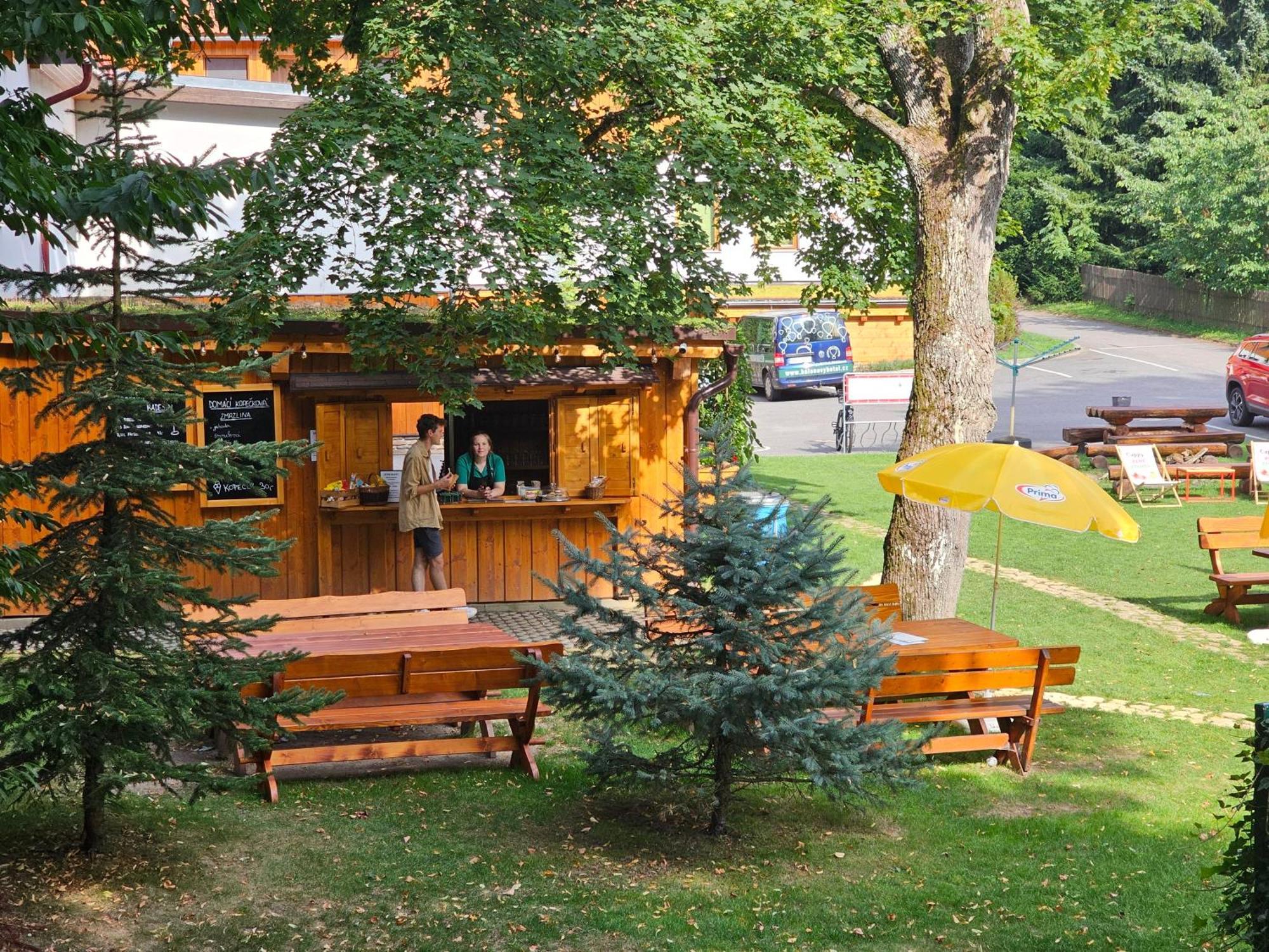 Balonovy Hotel A Pivovar Radesin Esterno foto